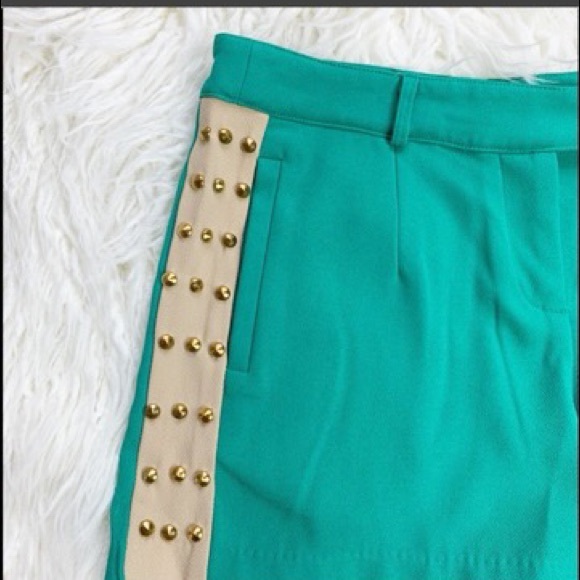 C Luce  green shorts sz M - Picture 6 of 7